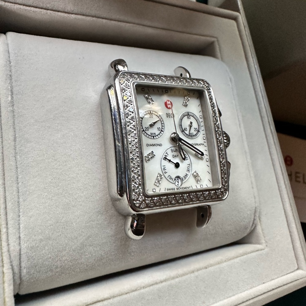 Michele Diamond Deco mother of pearl face